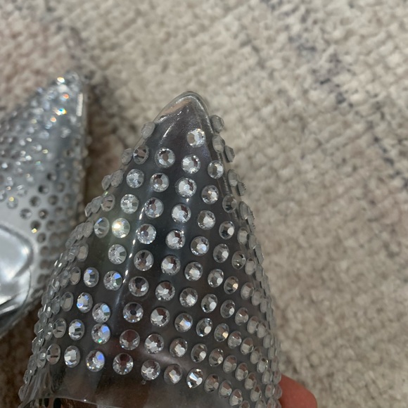Billini Diamanté Clear Pumps - Picture 8 of 9